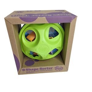 Green Toys Shape Sorter 100% Recycled Plastic Baby Toy  New 6+ Months